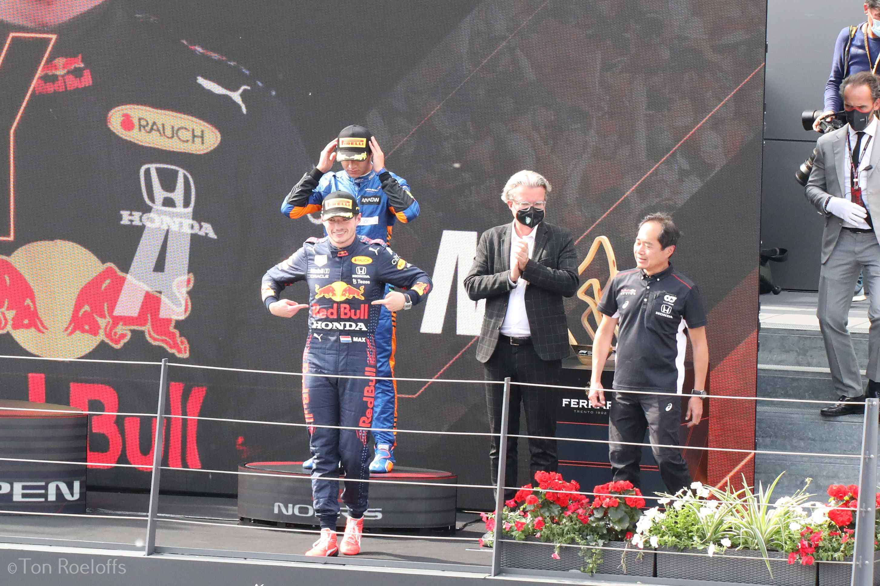Verstappen pitbox